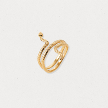 Charger l&#39;image dans la galerie, Bague Double Reptile
