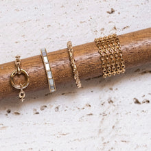 Charger l&#39;image dans la galerie, Bague Agathe Blanche
