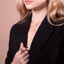 Charger l&#39;image dans la galerie, Bague Agathe Noir
