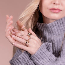 Charger l&#39;image dans la galerie, Bague Agathe Noir
