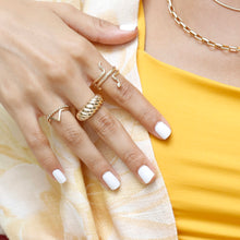 Charger l&#39;image dans la galerie, Bague Double Reptile

